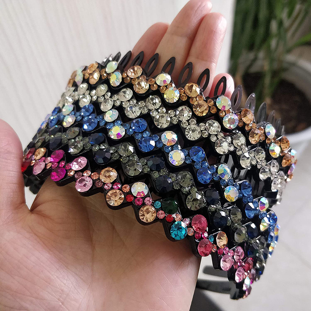 Cài Tóc Đính Đá Phong Cách Hàn Quốc Thanh Lịch Dành Cho Nữ