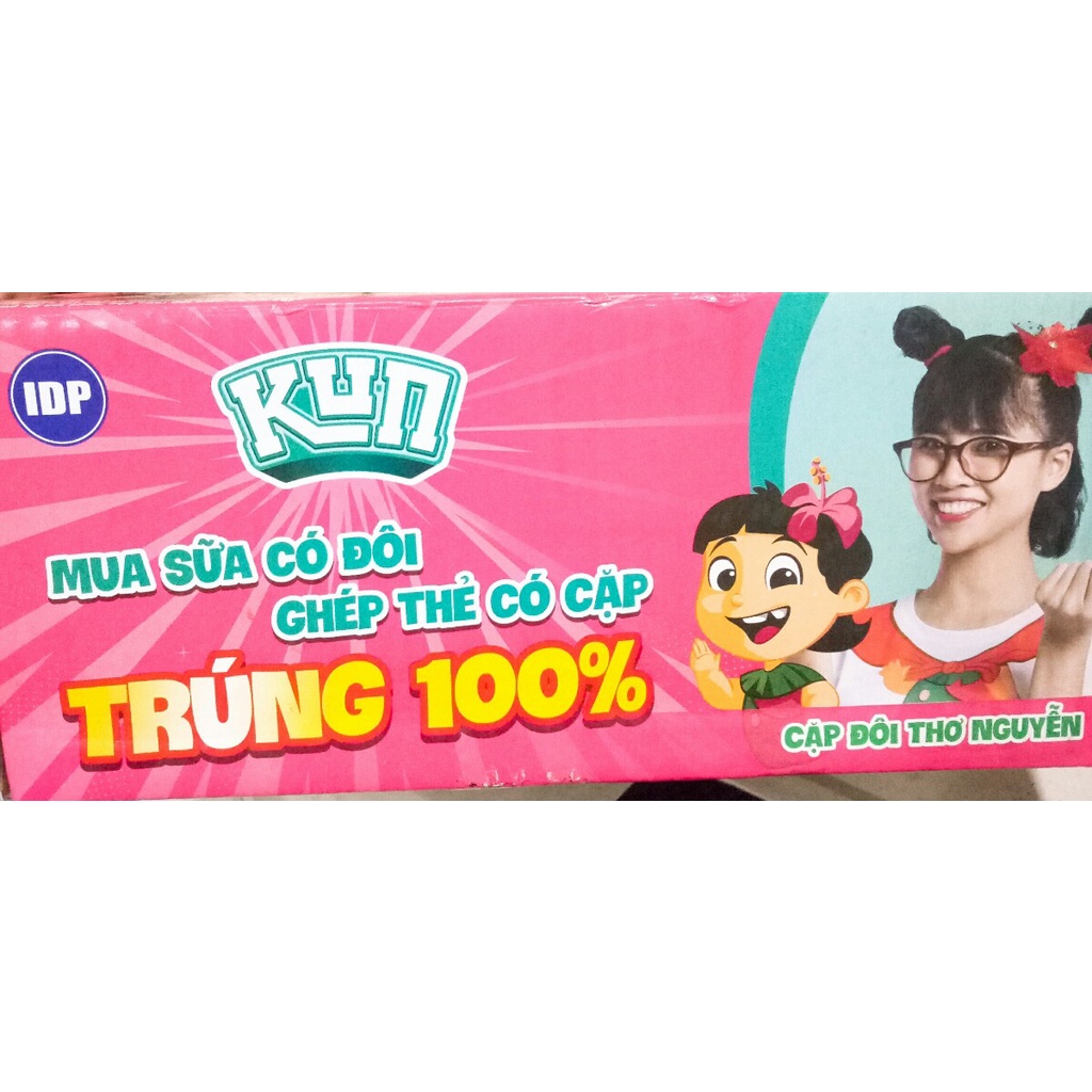 SỮA CHUA UỐNG KUN TÚI THẦN KỲ 24 TÚI 110ML