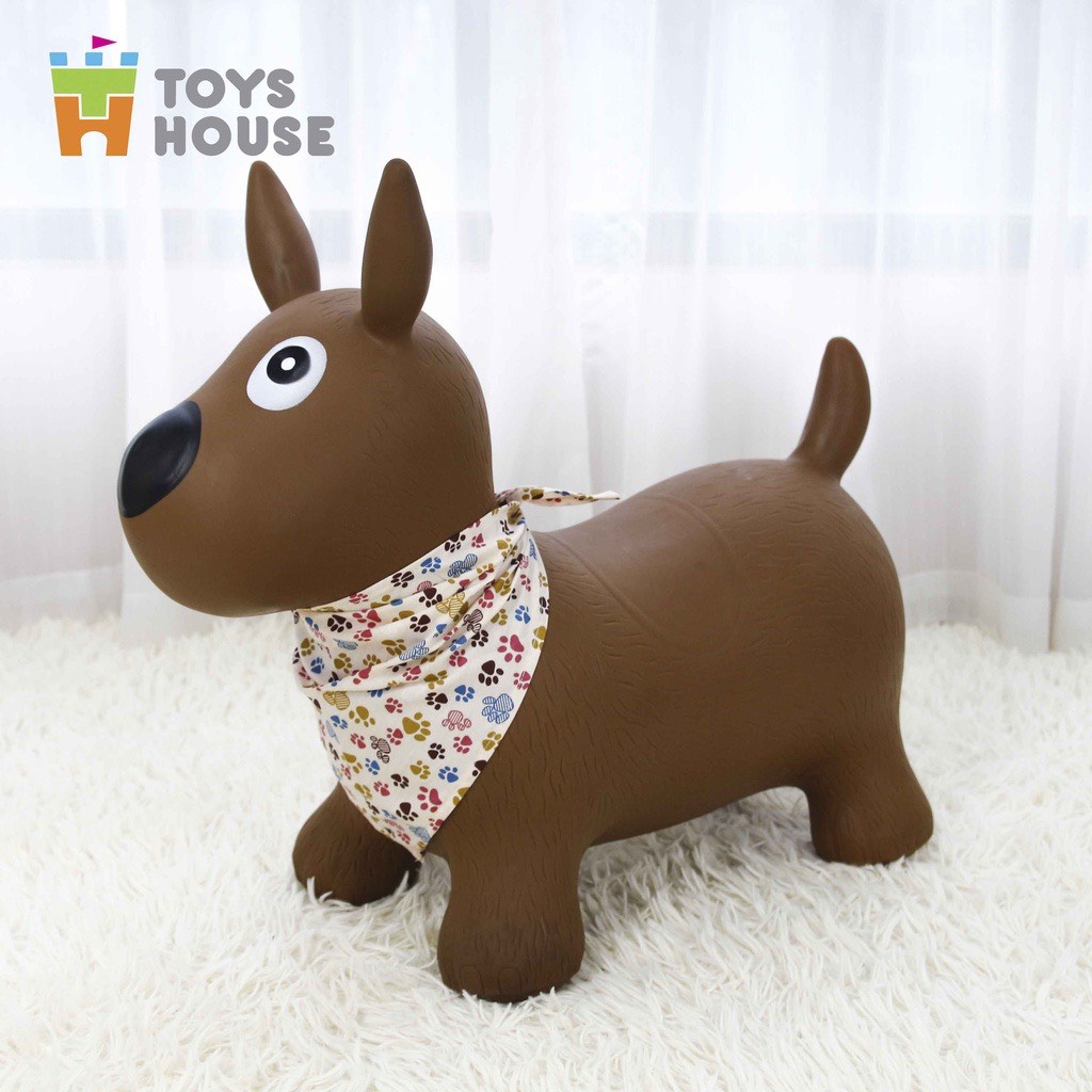 Thú nhún trẻ em hình chú hươu Toyshouse PA2807 - Tiêu chuẩn Xuất khẩu Châu Âu EN71 - Đồ chơi vận động cho bé
