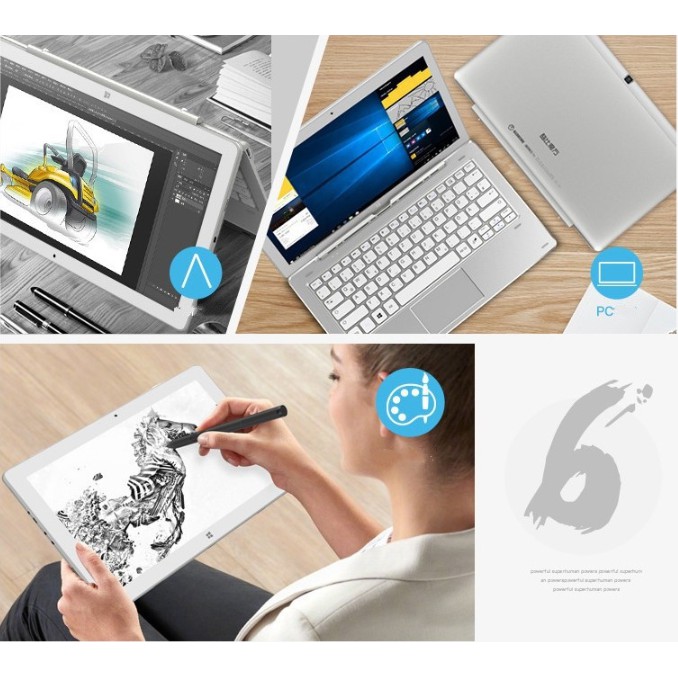Máy tính bảng iWork10 Pro Intel Cherry 4G 64Gb Dual Win 10/Android | BigBuy360 - bigbuy360.vn