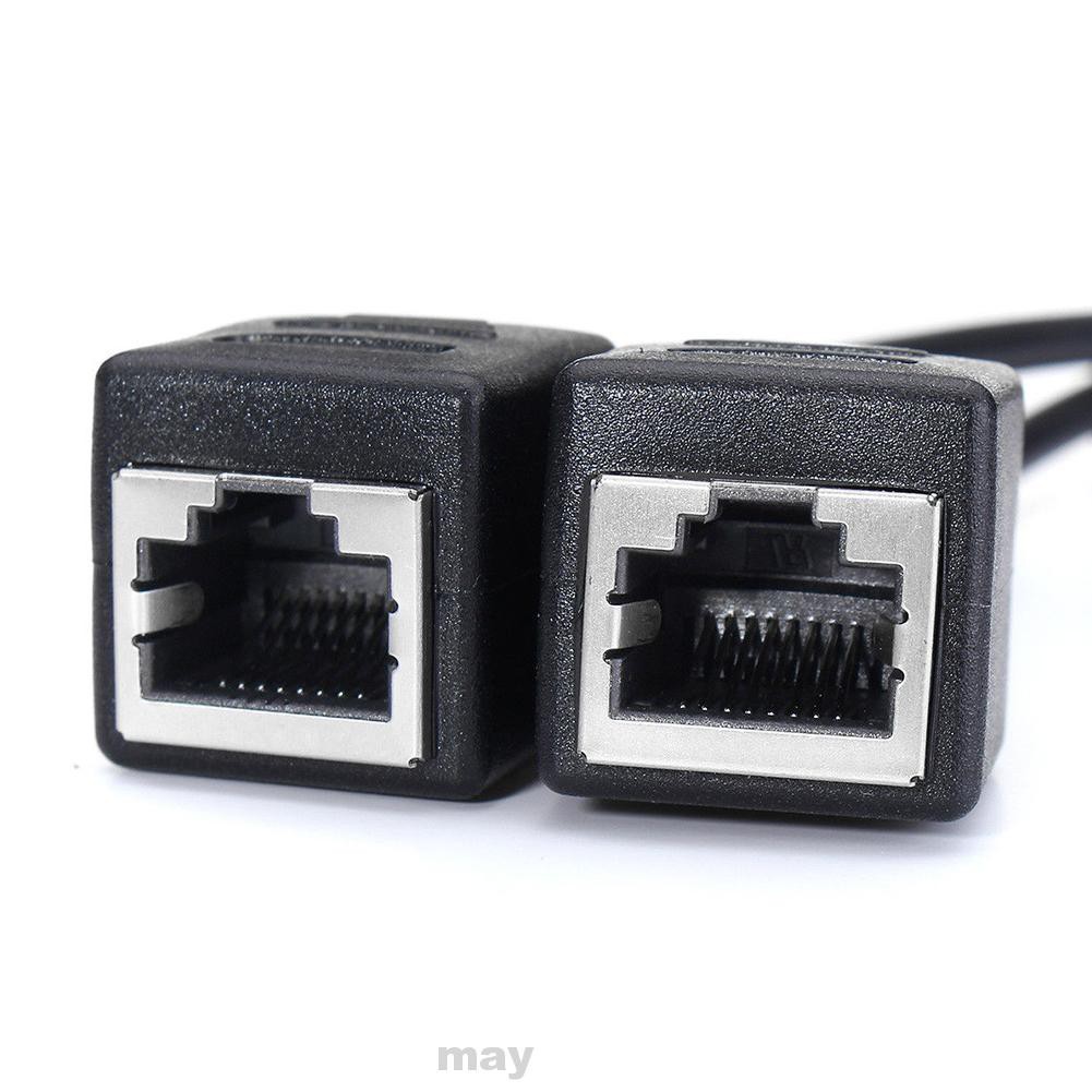 Đầu Chia Cổng Mạng Lan Rj45 1 Sang 2 Cat5 Lan Ethernet Hình Chữ Y | BigBuy360 - bigbuy360.vn