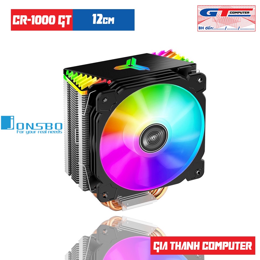 Quạt Tản Nhiệt CPU Jonsbo | CR1000, CR1000GT, CR1000 Plus, CR1200, CR1400, T400i