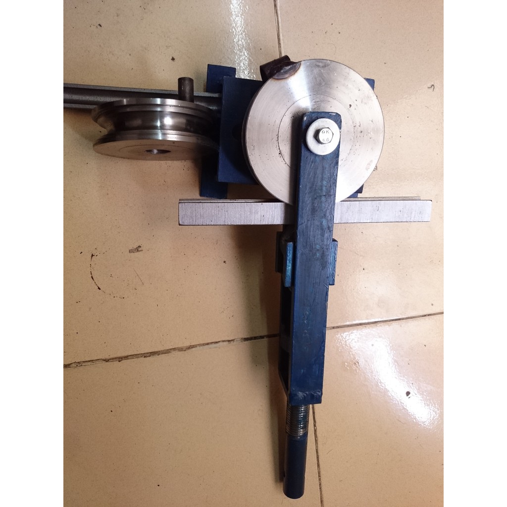 Vam uốn ống tròn 16,19 trọn bộ, Máy uốn ống tròn inox thép cầm tay