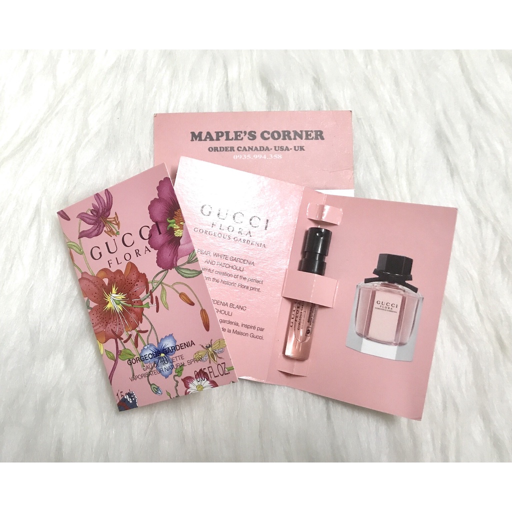 Vial mẫu thử nước hoa gucci flora