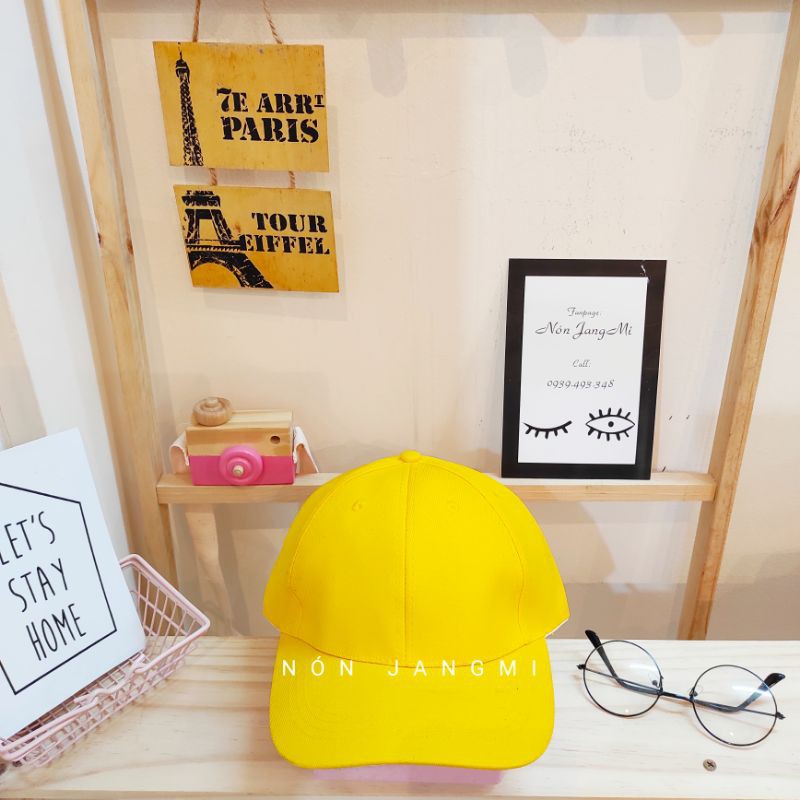 ☘Nón Lưỡi Trai Trơn Rẻ Đủ Màu 16 Màu Tự Chọn☘️