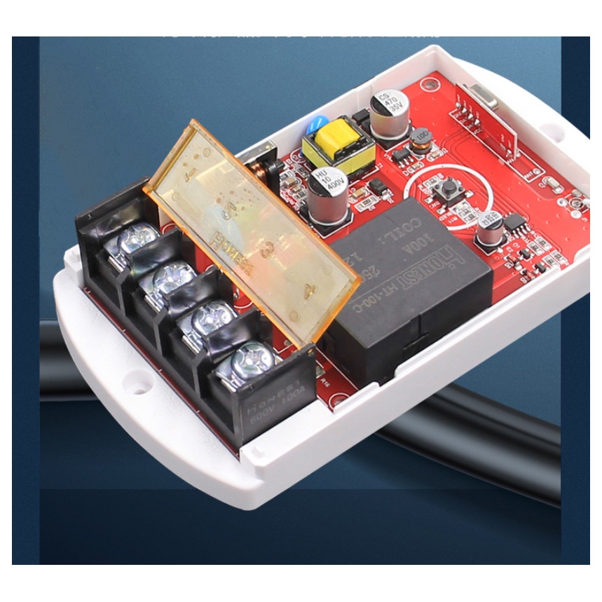 Công tắc điều khiển từ xa Honest HT-2110-1km 220V /100A dùng trực tiếp cho động cơ 1- 4HP không cần qua khởi