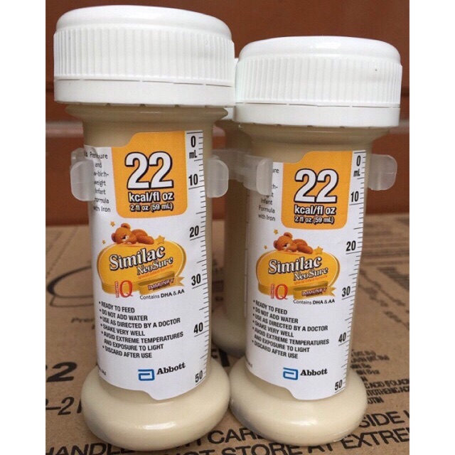Sữa nước Similac Neosure 22kcal thùng 48 chai date 10/2019