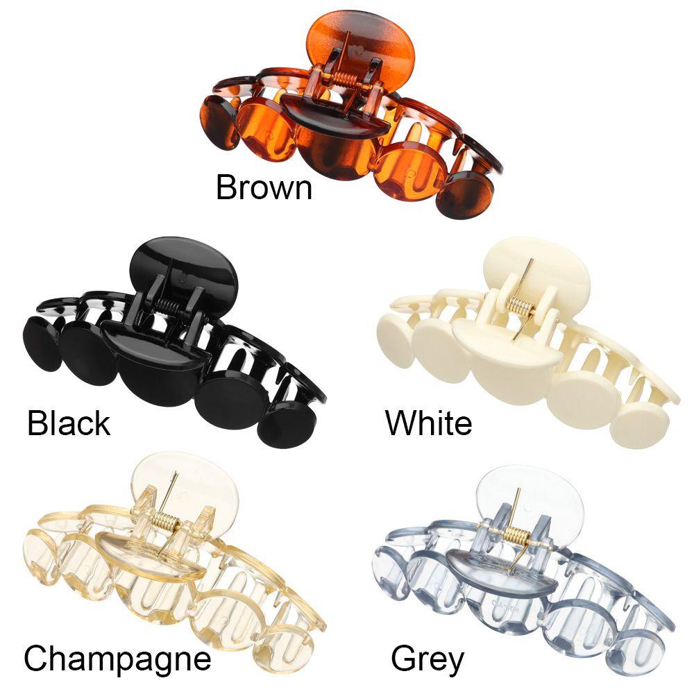 MELODG Kẹp Tóc Móng Vuốt Màu Sắc Thời Trang Cho Nữ