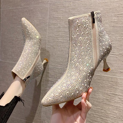 boots nữ ánh kim hàng siêu đẹp