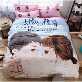 Bộ vỏ ga gối chăn cotton poly cao cấp