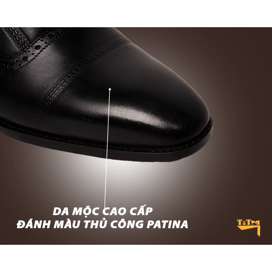 [ 6CM ] Giày Cao Nam T&amp;TRA A210Đ