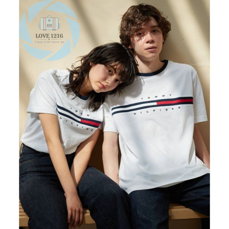 Áo Thun Tommy Nam Nữ mặc Cặp/ Cotton 4 Chiều/Đủ Size S M L XL