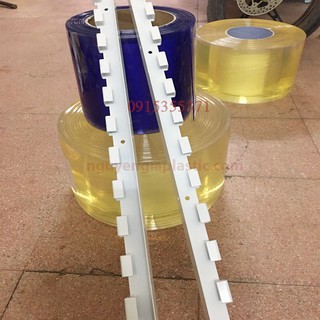 HCM-Thanh treo rèm nhựa PVC 1m và 1,2m