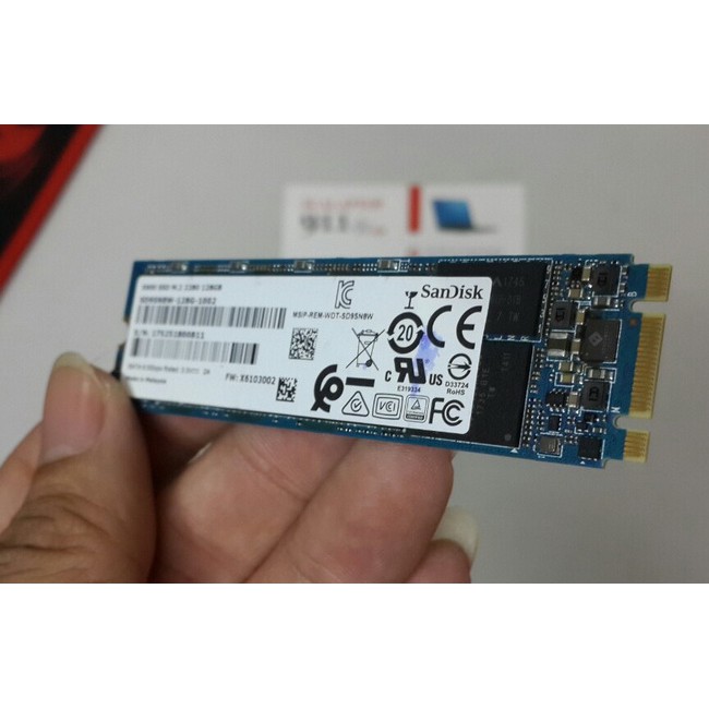 Ổ cứng ssd m2 sata theo laptop 128g
