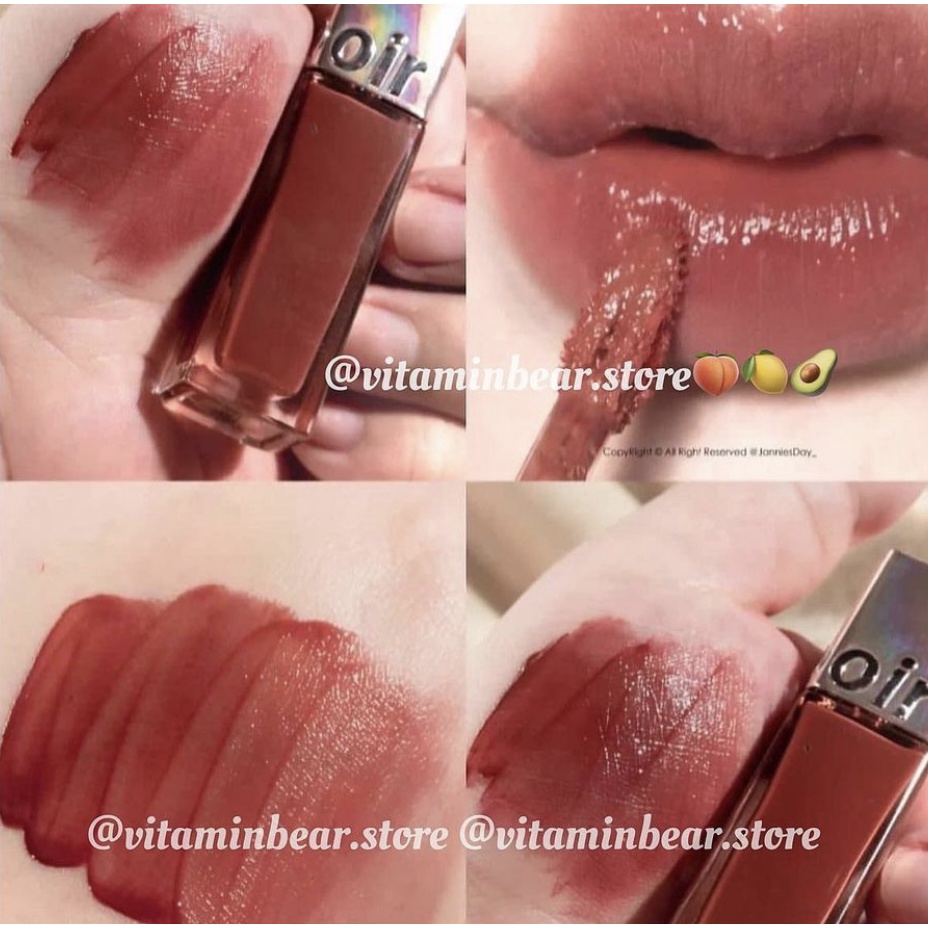 Son tint bóng Espoir Couture Lip Tint BR901 NUTTY - đỏ cam nâu &amp; WN601 VAMPY - đỏ nâu đất