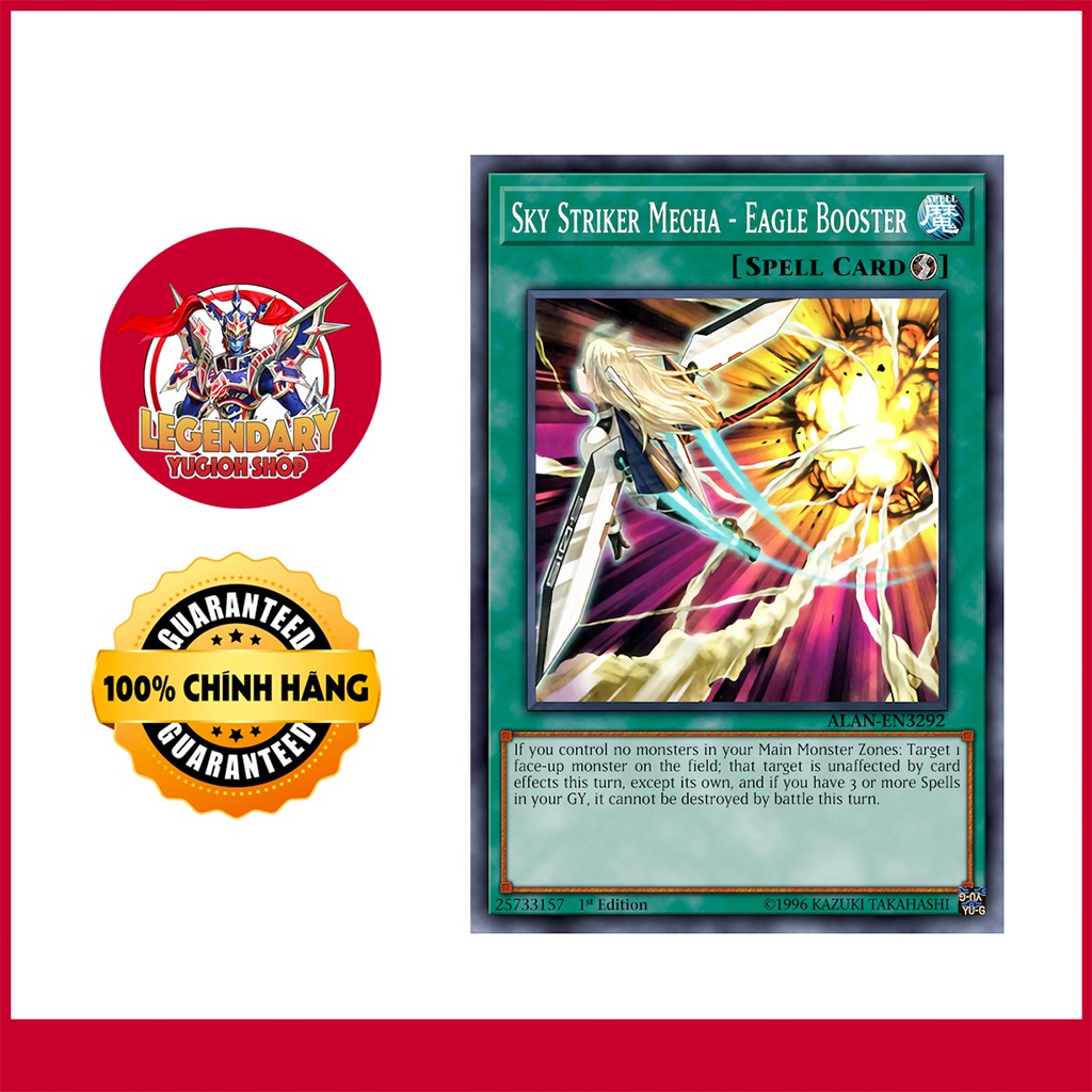 [EN-JP][Thẻ Bài Yugioh Chính Hãng] Sky Striker Mecha - Eagle Booster