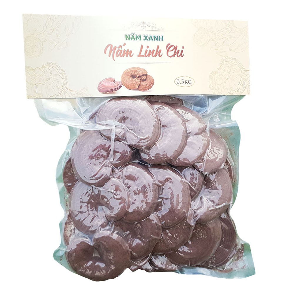 Nấm Linh Chi Đỏ Nguyên Tai Nấm Xanh 500g Dược Liệu Tốt Sức Khỏe