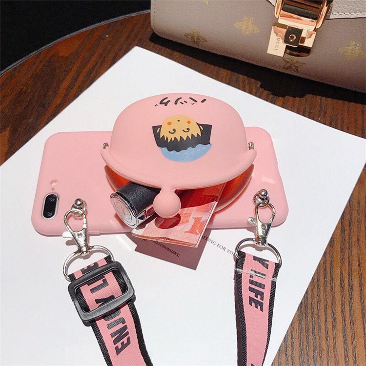 Ốp điện thoại TPU gắn ví dễ thương cho OPPO A93 F11 F9 Pro F7 F5 A92 F1S A5 A9 A53 2020 A12 Reno 3 5 Pro | BigBuy360 - bigbuy360.vn