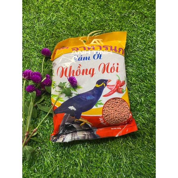 Cám Ớt Nhồng - Sáo - Cưỡng Bifood 500gr - Cám Ớt Bifood Cho Chim Nhồng, Sáo