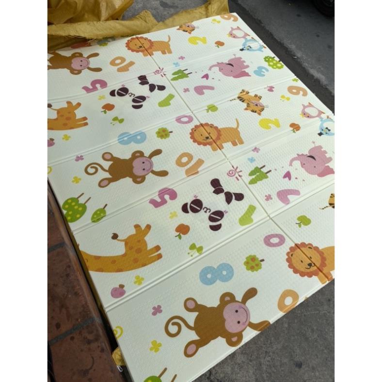 Thảm Xốp Nằm Chơi Cho Bé - Thảm Xốp Gấp Gọn Chống Thấm Cho Bé