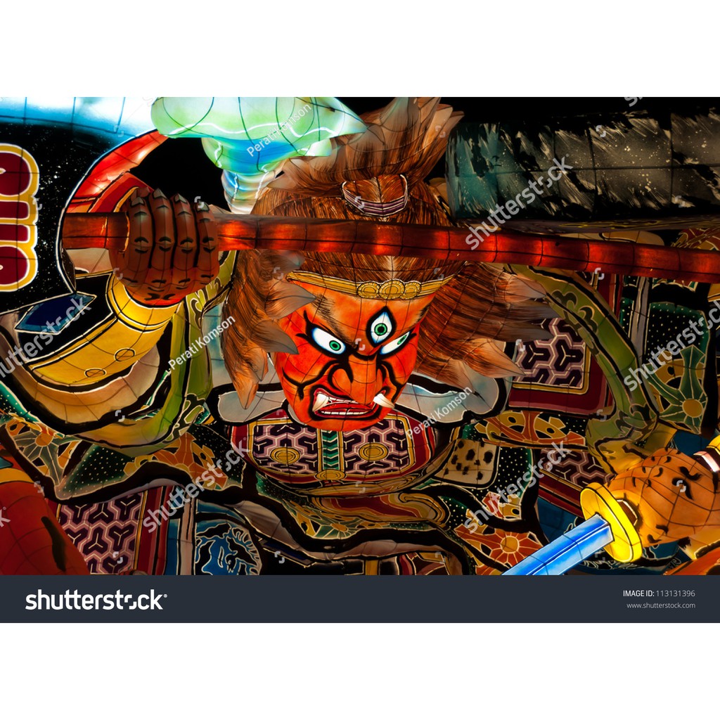 Tranh lụa 3d Samurai Nhật Bản SMRNB-01