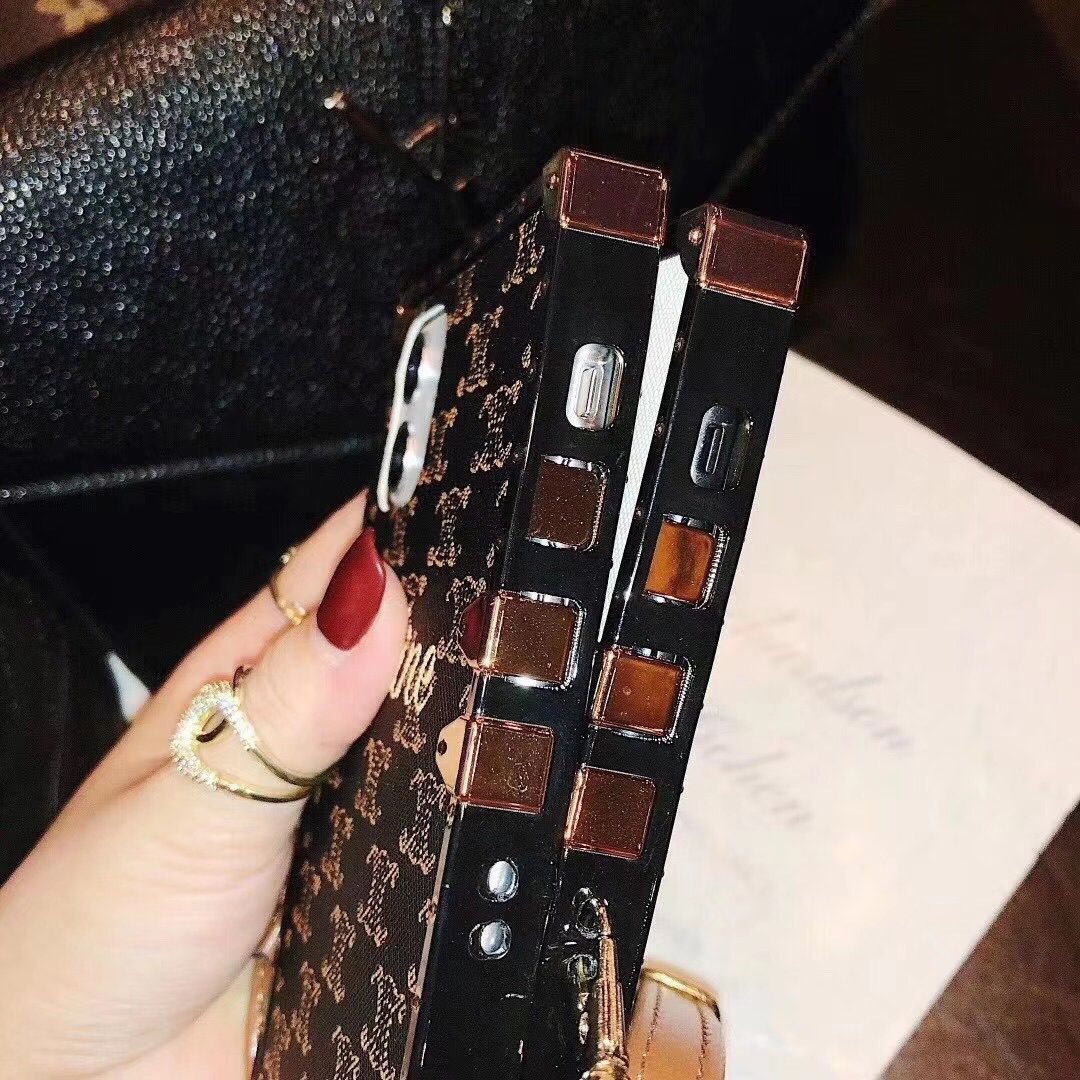 Ốp điện thoại phối da sang trọng có dây đeo cho IPhone 12Pro Max 11 pro Max X XS XR XSMAX SE 2020 7 8 Plus | BigBuy360 - bigbuy360.vn