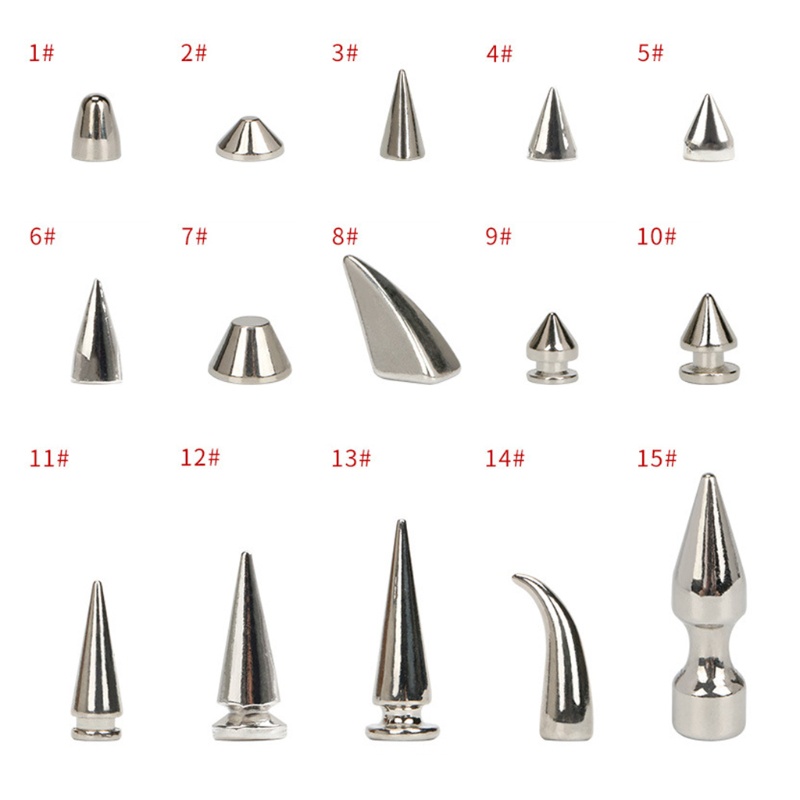 Set 150 Đinh Tán Kim Loại Nhiều Kiểu Dáng Chuyên Dụng