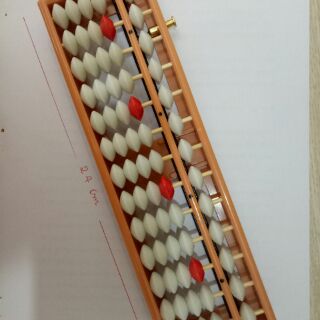 Bàn tính soroban có nút bấm về 0 (cả combo 129k)