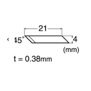 LƯỠI DAO TRỔ NT CUTTER, LOẠI 30 ĐỘ VÀ 45 ĐỘ