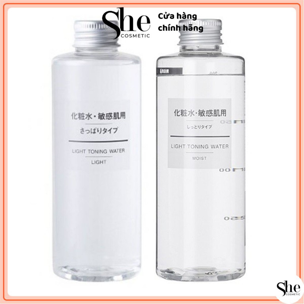 💖FREESHIP💖 Nước hoa hồng Toner MUJI cân bằng da 200ML hàng chuẩn