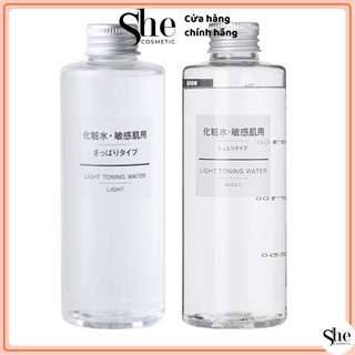 💖FREESHIP💖 Nước hoa hồng Toner MUJI cân bằng da 200ML hàng chuẩn