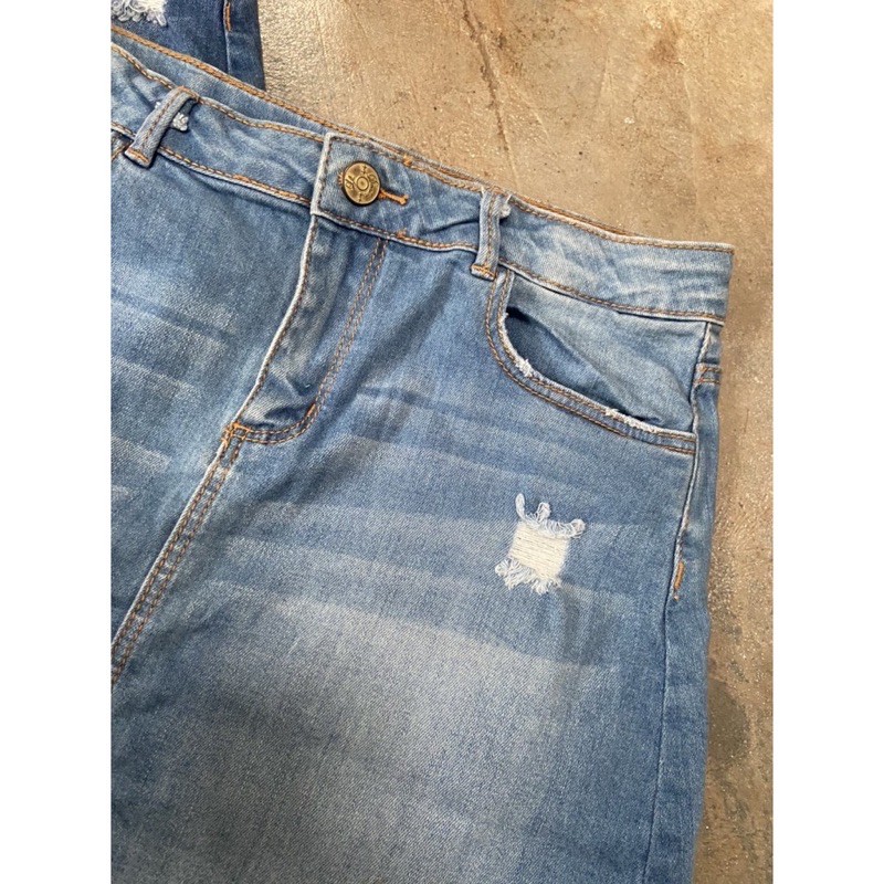 Chân váy jean Zara hàng xuất xịn