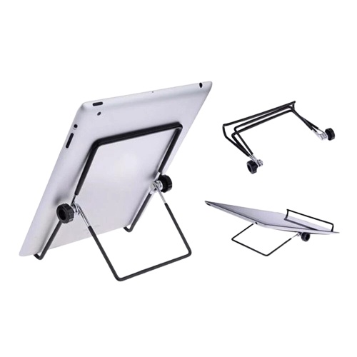 Giá đỡ ipad, máy tính bảng, tablet gấp gọn Pad2 Stand khung kim loại phủ sơn tĩnh điện có thể điều chỉnh góc nghiêng