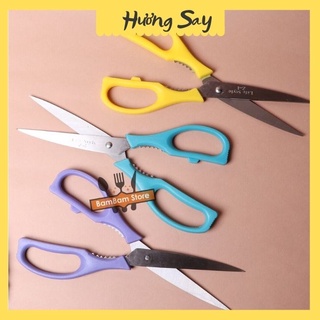 Kéo bếp đa năng có thể khui bia và kẹp càng cua