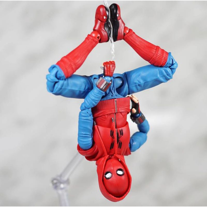 LIKENEW FULLCARTON - Mô Hình Người Nhện Spider Man Homemade Suit SHF
