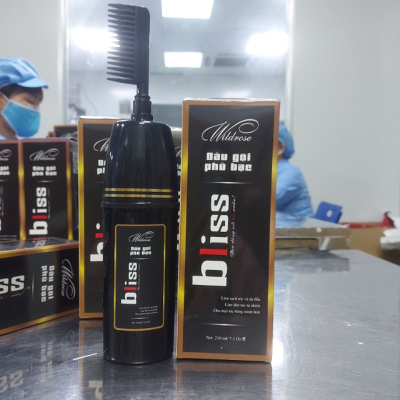 Dầu Gội Phủ Bạc Thảo Dược Bliss