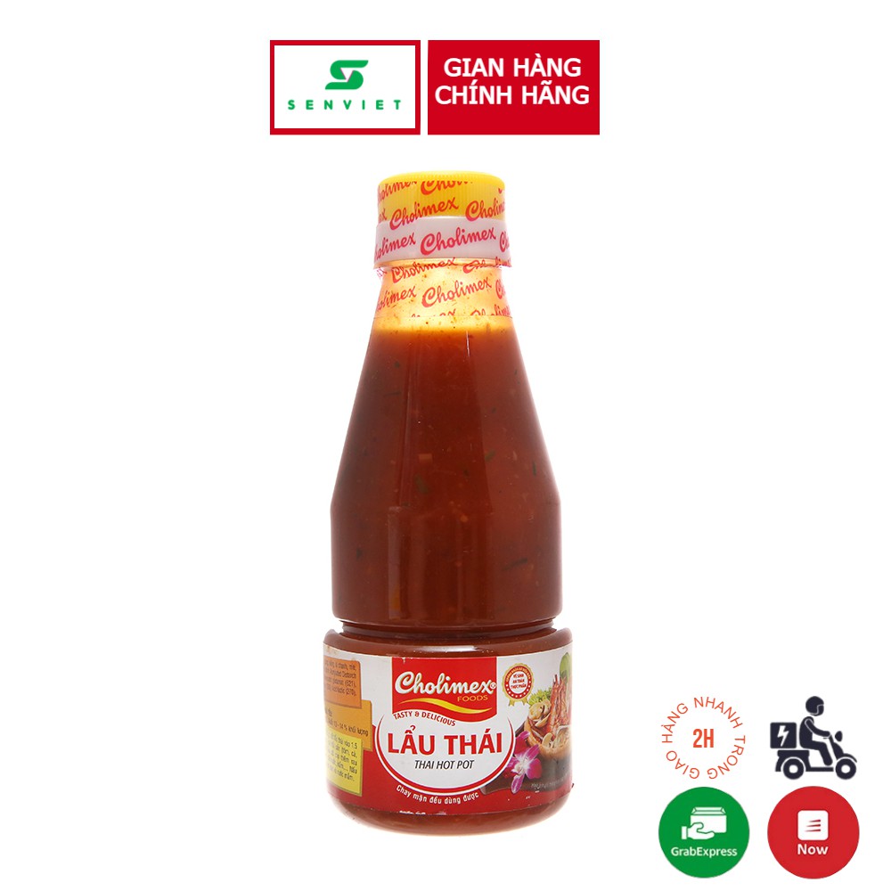 SỐT LẨU THÁI CHOLIMEX CHAI 280GR