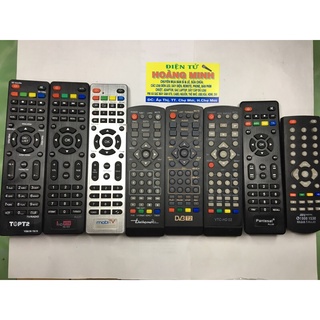Remote điều khiển đầu thu các loại