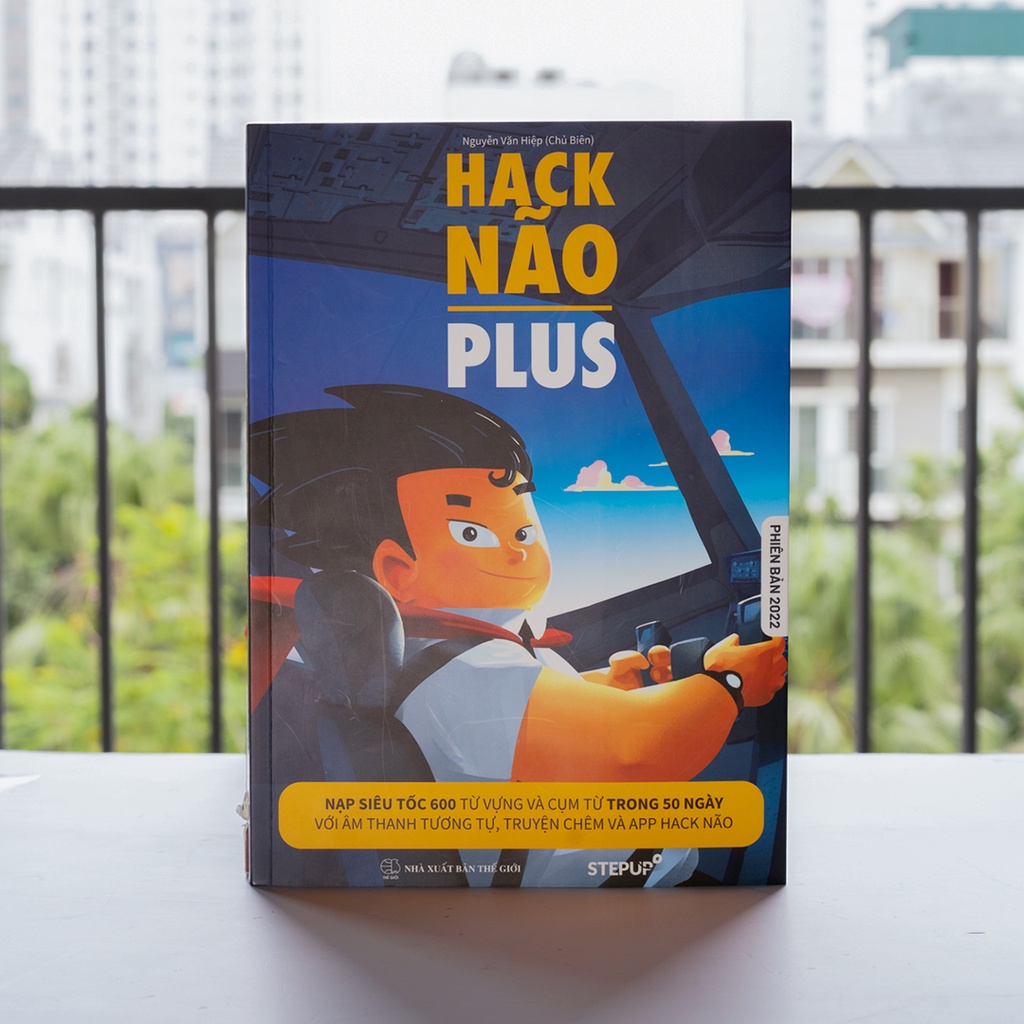 Sách - Hack Não Plus  - Tặng App Hack Não Pro học phát âm miễn phí
