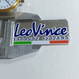 Tem pô nhôm Leovince bao đẹp - dành cho pô Leovince