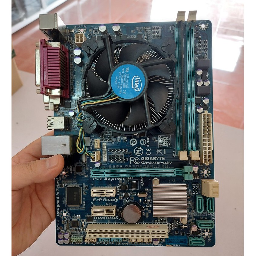 [ComBo] Main Giga B75 + Chip I5 3470 + Ram 4GB Tặng Fan CPU