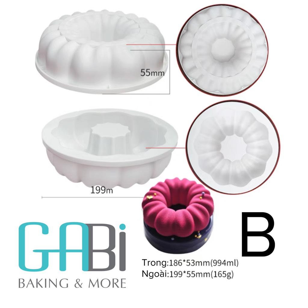 Khuôn silicon làm bánh lạnh cỡ lớn