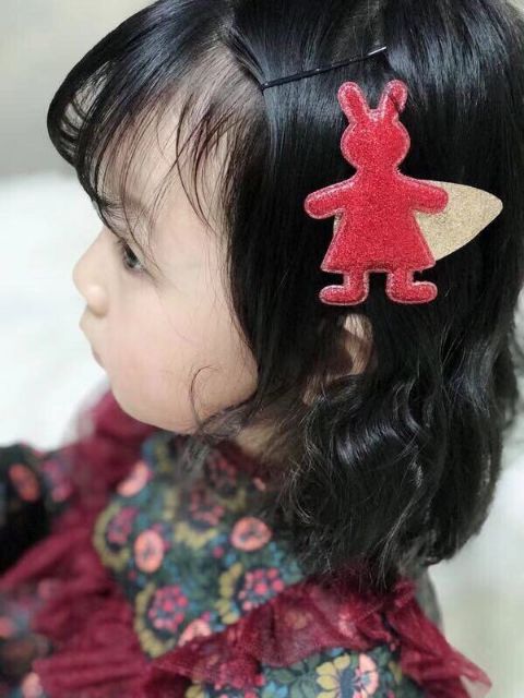 Hộp nơ, kẹp tóc Noel siêu xinh cho bé gái