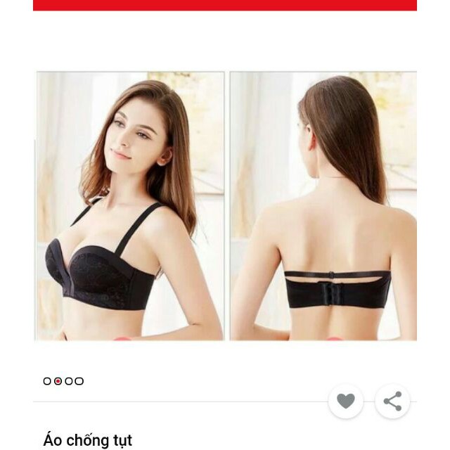 ♥️ SHOP UY TÍN ♥️[ Áo Lót Nữ] Áo Chống Tụt Mút Dày Không Dây Nâng Ngực cúp ngực bàn tay | BigBuy360 - bigbuy360.vn