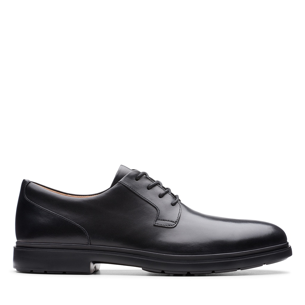 Giày Da Nam CLARKS Un Tailor Tie Hai Màu Đen và Nâu