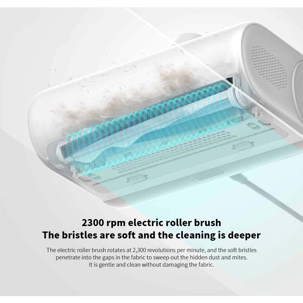 Máy Hút Bụi Giường Nệm Giường Đệm Diệt Khuẩn UV Xiaomi Mijia Mite Removal 12kPa MJCMY01DY - Chính hãng cao cấp