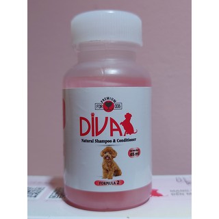 Sữa tắm chó khử mùi lưu hương DIVA Hồng 45ml