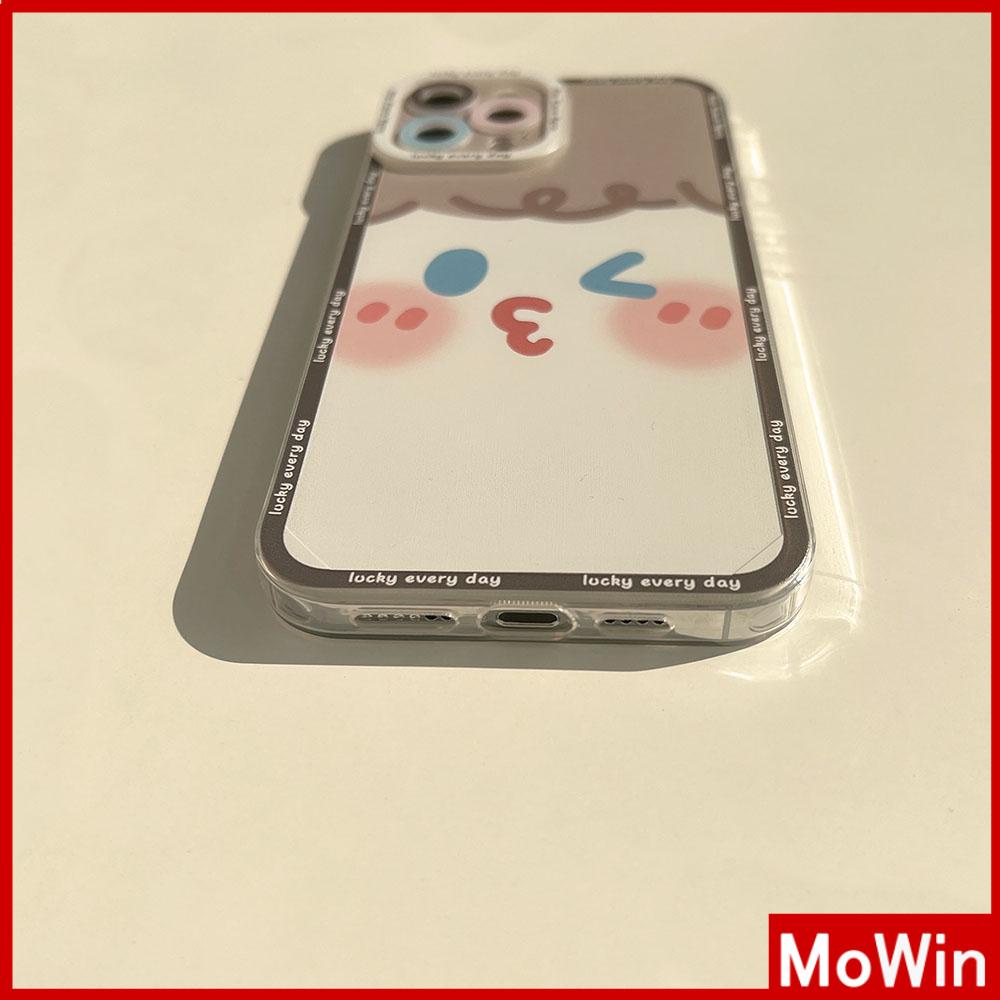 Ốp Điện Thoại Silicon Trong Suốt Viền Vuông Bảo Vệ Camera Chống Sốc Cho iPhone 13 Pro Max 12 Pro Max 11 7 Plus