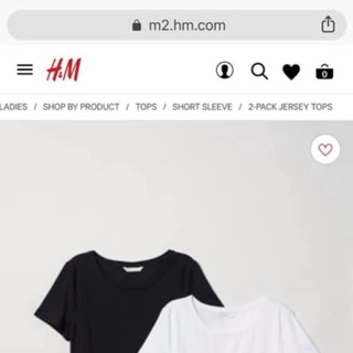 Áo thun HM combo 2 áo