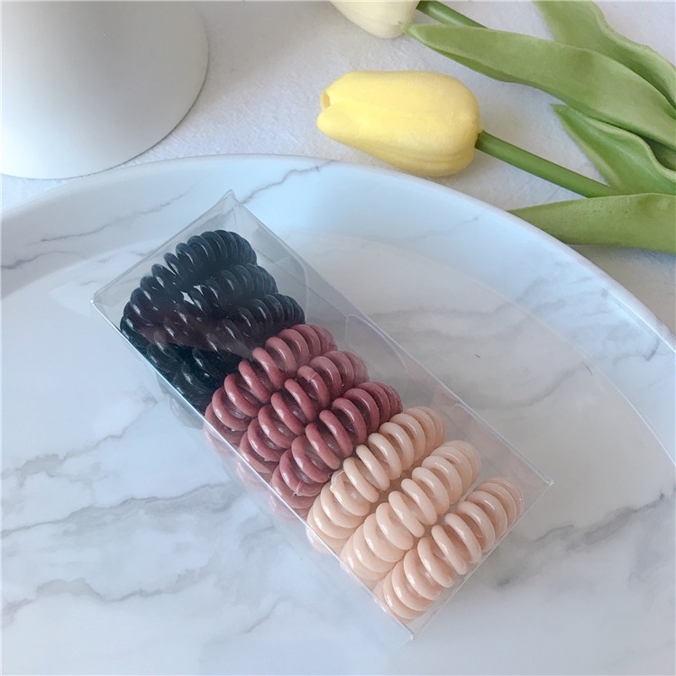 Dây Buộc Tóc Cao Su Co Giãn Màu Sắc Ngọt Ngào Thời Trang Cho Nữ